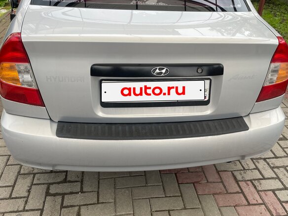2008 Hyundai Accent ТагАЗ II, серебристый, 450000 рублей - вид 5