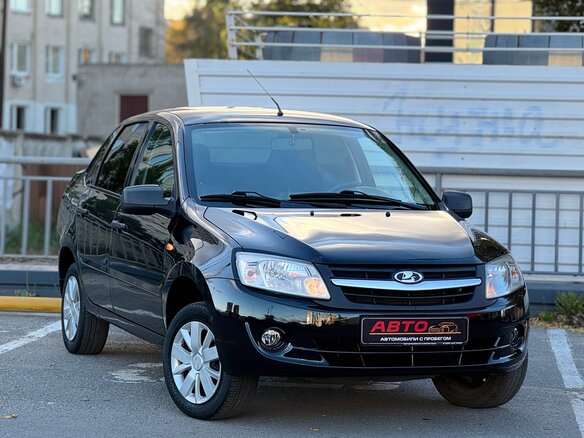 2014 Lada (ВАЗ) Granta I, чёрный