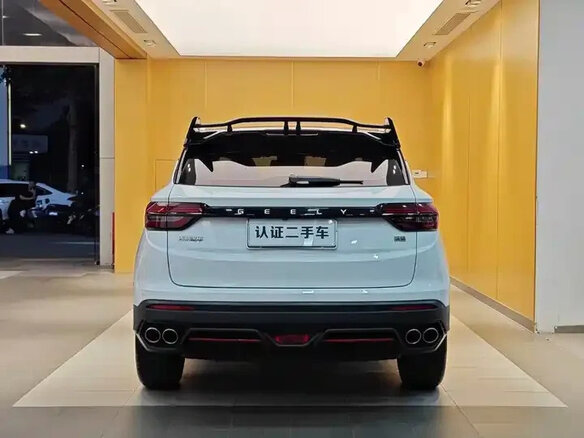2023 Geely Binyue I Рестайлинг, белый - вид 5