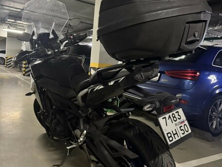 2018 Yamaha MT-09 Tracer (FJ-09), синий, 890000 рублей, вид 2