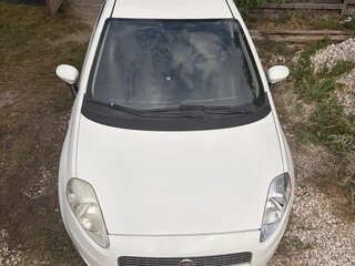 2008 Fiat Punto III Grande Punto, белый, 600000 рублей, вид 2