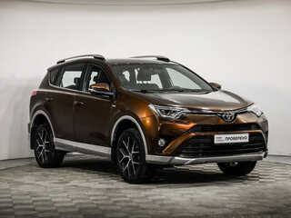 2016 Toyota RAV4 IV (XA40) Рестайлинг, коричневый, 1781777 рублей, вид 3