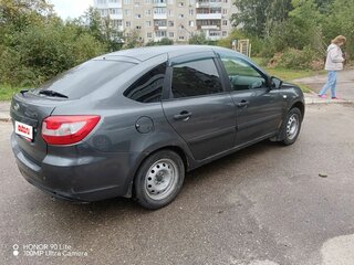 2018 Lada (ВАЗ) Granta I, серебристый, 360000 рублей, вид 4