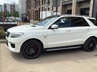 2014 Mercedes-Benz M-Класс AMG 63 AMG III (W166), белый, 2200000 рублей, вид 4
