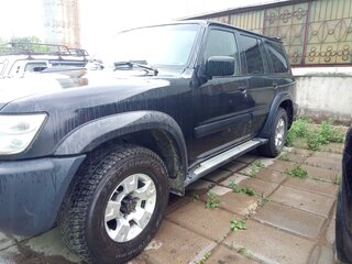 2003 Nissan Patrol V (Y61), чёрный, 820000 рублей, вид 2