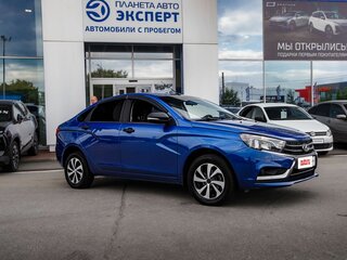 2020 Lada (ВАЗ) Vesta I, синий, 840000 рублей, вид 5