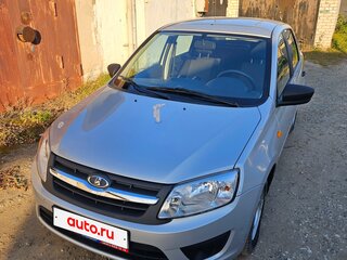2016 Lada (ВАЗ) Granta I, серебристый, 530000 рублей, вид 5
