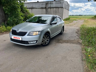 2014 Skoda Octavia III (A7), серебристый, 1175000 рублей, вид 2
