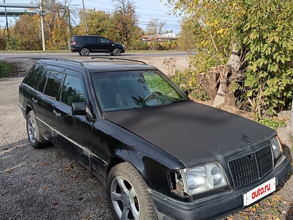 1994 Mercedes-Benz E-Класс 200 I (W124), чёрный, 140000 рублей