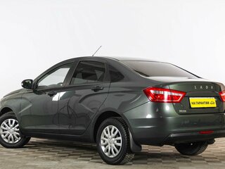2017 Lada (ВАЗ) Vesta I, зелёный, 949000 рублей, вид 4