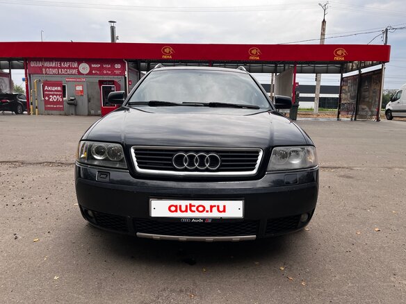 2002 Audi A6 allroad I (C5), чёрный, 480000 рублей