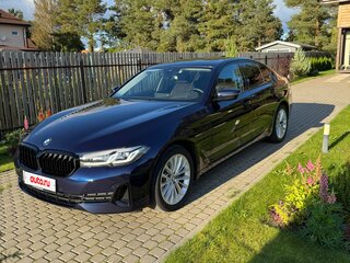2021 BMW 5 серии 520d VII (G30/G31/G38) Рестайлинг, синий, 4499999 рублей, вид 1