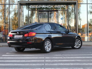 2016 BMW 5 серии 520d VI (F10/F11/F07) Рестайлинг, чёрный, 2100000 рублей, вид 3