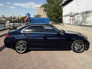 2020 Mercedes-Benz C-Класс 200 IV (W205) Рестайлинг, синий, 3520000 рублей, вид 5