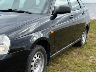 2010 Lada (ВАЗ) Priora I, чёрный, 375000 рублей, вид 1