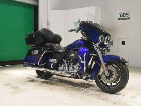 2011 Harley-Davidson Electra Glide, синий, 1280000 рублей, вид 1