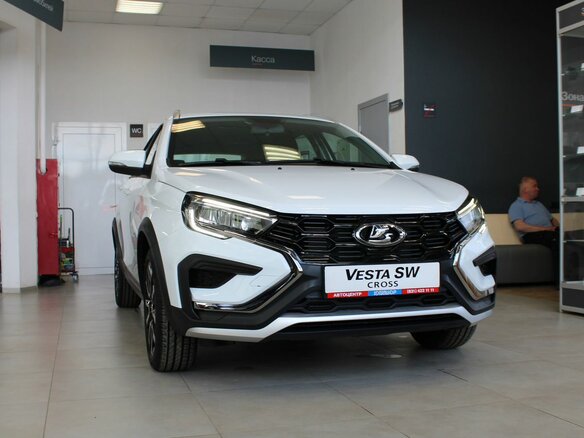 2026 Lada (ВАЗ) Vesta SW Cross I Рестайлинг (NG), белый, 2128900 рублей - вид 5