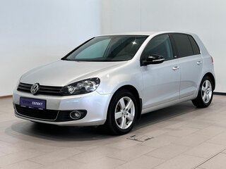 2012 Volkswagen Golf VI, серебристый, 899000 рублей, вид 1