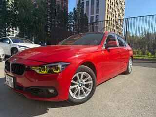 2017 BMW 3 серии 318i VI (F3x) Рестайлинг, красный, 1300000 рублей, вид 1