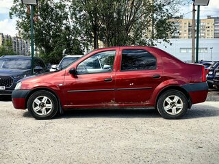 2009 Renault Logan I, красный, 189000 рублей, вид 5
