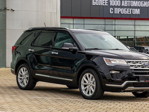2019 Ford Explorer V Рестайлинг 2, чёрный, 2295000 рублей - вид 8
