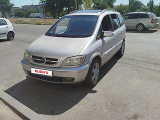 2002 Opel Zafira A, серебристый, 460000 рублей, вид 1
