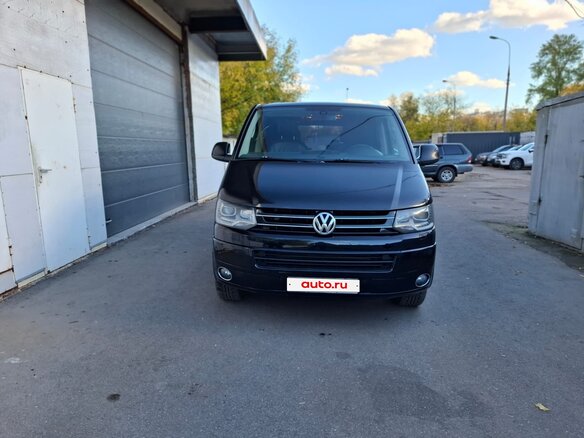 2014 Volkswagen Multivan T5 Рестайлинг, чёрный, 2350000 рублей - вид 1