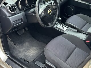 2006 Mazda 3 I (BK) Рестайлинг, серебристый, 340000 рублей, вид 2