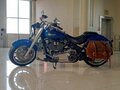 2022 Harley-Davidson Fat Boy, синий, 2250000 рублей - вид 1