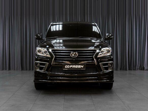 2015 Lexus LX 570 III Рестайлинг, чёрный, 6149000 рублей - вид 2