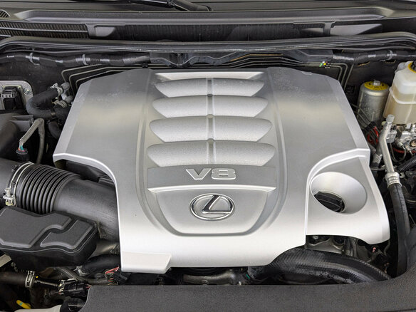 2018 Lexus LX 570 III Рестайлинг 2, чёрный - вид 9