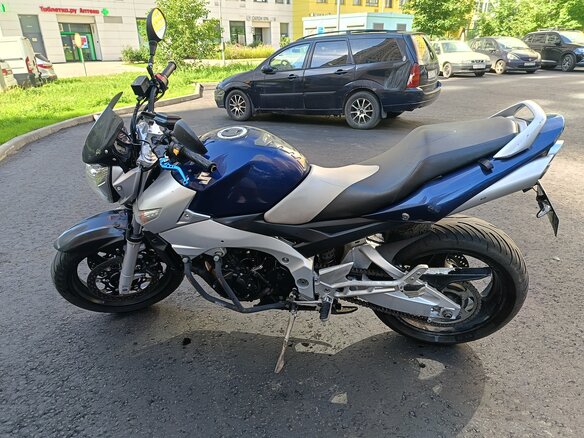2006 Suzuki GSR 600, синий, 350000 рублей - вид 4