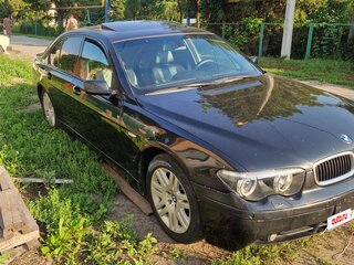 2004 BMW 7 серии Long 730Li IV (E65/E66), чёрный, 600000 рублей, вид 1