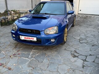 2004 Subaru Impreza WRX II Рестайлинг 1, синий, 1050000 рублей, вид 2
