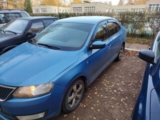2014 Skoda Rapid I, синий, 550000 рублей, вид 1