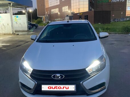 2021 Lada (ВАЗ) Vesta I, белый, 735000 рублей, вид 3