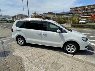 2016 Volkswagen Sharan II Рестайлинг, белый, 995000 рублей, вид 2
