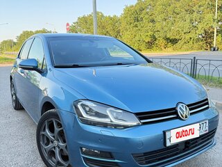 2013 Volkswagen Golf VII, голубой, 1160000 рублей, вид 3