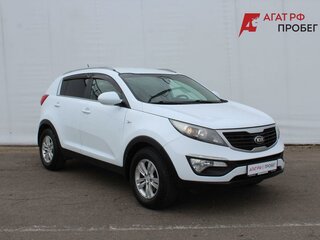 2013 Kia Sportage III, белый, 1230000 рублей, вид 3