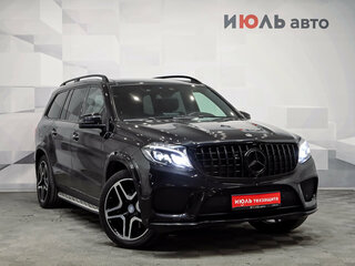 2017 Mercedes-Benz GLS 400 I (X166), чёрный, 3460000 рублей, вид 4