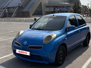 2009 Nissan March III (K12), синий, 600000 рублей, вид 1