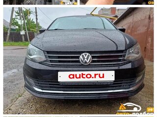 2017 Volkswagen Polo V Рестайлинг, чёрный, 1050000 рублей, вид 1