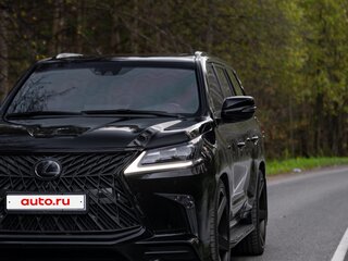 2018 Lexus LX 570 III Рестайлинг 2, чёрный, 8700000 рублей, вид 2