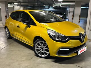 2014 Renault Clio RS IV, жёлтый, 1350000 рублей, вид 3