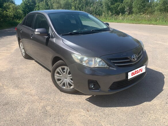 2011 Toyota Corolla X (E140, E150) Рестайлинг, серый, 795000 рублей - вид 12