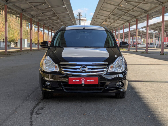 2014 Nissan Almera III (G15), чёрный, 550000 рублей - вид 2