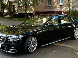 2020 Mercedes-Benz S-Класс 350 d Long 4MATIC VII (W223), чёрный, 12900000 рублей, вид 1