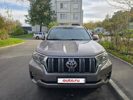 2018 Toyota Land Cruiser Prado 150 Series Рестайлинг 2, коричневый, 4270000 рублей, вид 2