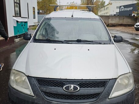 2014 LADA (ВАЗ) Largus, серебристый, 270000 рублей, вид 1