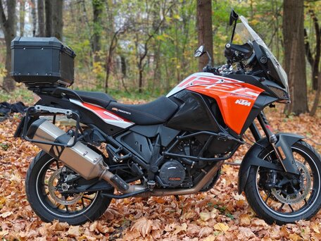 2017 KTM 1290 Super Adventure S, оранжевый, 1250000 рублей, вид 2
